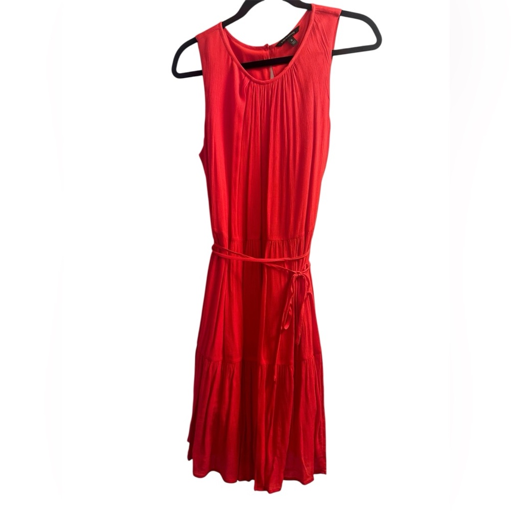 Banana Republic Sleeves Tiered Dress